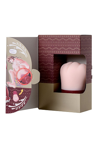 Телесный реалистичный мастурбатор с выпадающей маткой Magic Eyes Gokusai Uterus ME-09