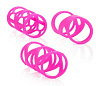 Набор розовых насадок California Exotic Novelties Posh Silicone Lover’s Cages SE-1369-30-3