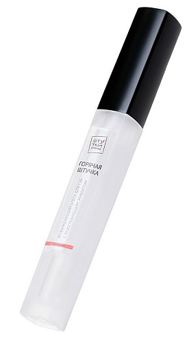 Возбуждающий блеск для губ  с разогревающим эффектом и ароматом клубники Штучки-дрючки «Горячая штучка» 690260