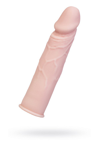 Телесная насадка на пенис ToyFa 748019 (18 см)