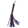 Фиолетовая плеть с бархатистыми хвостами Allure Lingerie X-Play 2037
