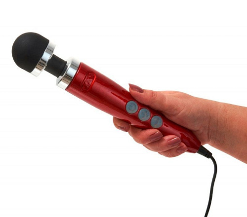 Красный вибратор Doxy Number 3 DOXY3EU-CR (28 см)