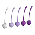 Набор из 5 фиолетово-белых шариков Dream Toys CHERRY KEGEL EXERCISERS 21496