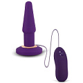 Фиолетовая анальная вибропробка Seven Creations APEX BUTT PLUG LARGE PURPLE 2415-04PU/APU BX (15 см)