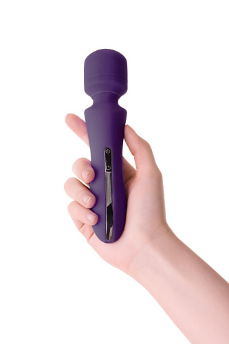 Фиолетовый жезловый вибромассажёр Nalone Rockit VS-VR60-1-Purple (19,2 см)
