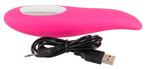 Розовый клиторальный вибратор Orion Shaking Tonque 0588075