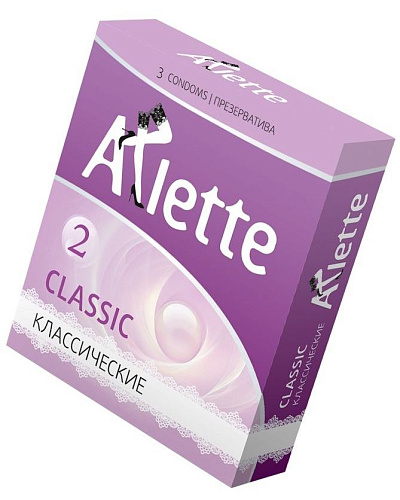 Классические презервативы Arlette Classic 802 (3 шт)
