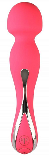 Красный вибростимулятор с круглой головкой Сумерки богов 1010-04 BX DD