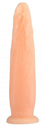 Телесная рельефная анальная втулка Сумерки богов 1015-60 BX DD (28 см)