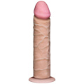 Телесный фаллоимитатор-реалистик без мошонки на присоске Doc Johnson 0276-30-BX (21,8 см)