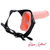 Телесный полый страпон на регулируемых ремешках Toyz4lovers ROCCO REALISTIC STRAP ON T4L-00700836