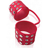 Красные силиконовые наручи Pipedream SILICONE CUFFS RED PD4570-15