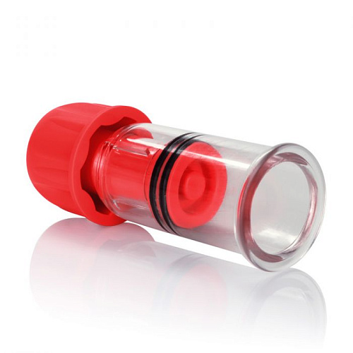 Красные винтовые помпы для сосков California Exotic Novelties COLT Nipple Pro-Suckers SE-6892-20-2