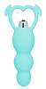 Мятный анальный вибромассажёр с 7 режимами вибрации Bior toys WSL-15002 (12 см)