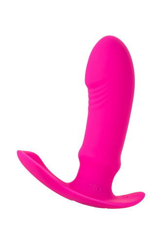 Розовая силиконовая вибровтулка Nalone Marley CS-BO15 (12,5 см)