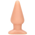 Большая телесная пробка Doc Johnson PLATINUM SILICONE 0103-09-CD