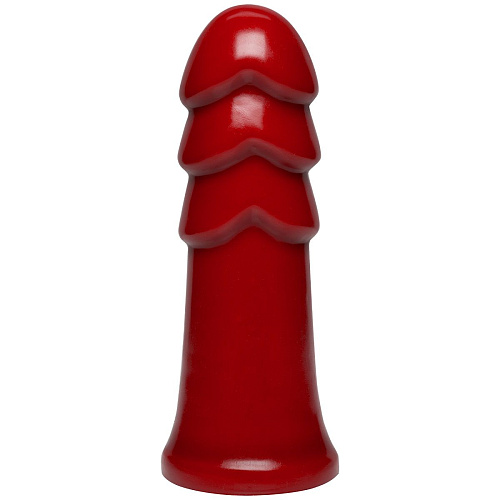 Красный фаллоимитатор-гигант Doc Johnson American Bombshell B-7 Warhead Cherry Bomb 0270-10-CD (18 см)