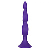 Фиолетовая анальная ёлочка California Exotic Novelties Silicone Triple Probe SE-0393-56-2 (14,5 см)