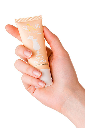 Гель-лубрикант на водной основе с ароматом «Пина Колада» Sexus Silk Touch Pina Colada 817009 (50 мл)