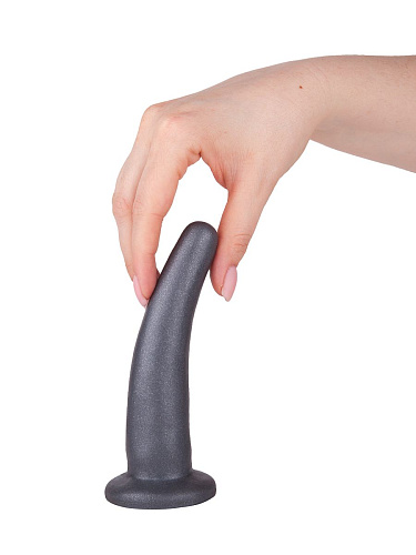 Страпон чёрного цвета с 2 бежевыми насадками и вибрацией LOVETOY (А-Полимер) UniStrap 532313 (19 и 12 см)