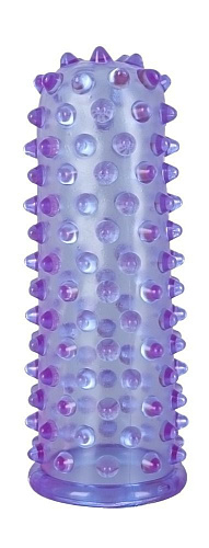 Набор из двух насадок на пальцы, фиолетовой и розовой Orion Love Fingers 0513172