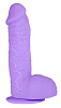 Фиолетовый фаллоимитатор на присоске NMC DIX 0512001 (22 см)