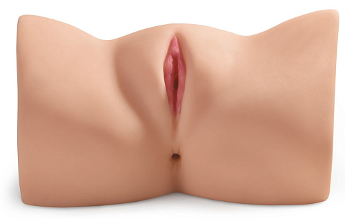 Телесный вибромастурбатор-полуторс Pipedream Interactive Bad Girl RD411