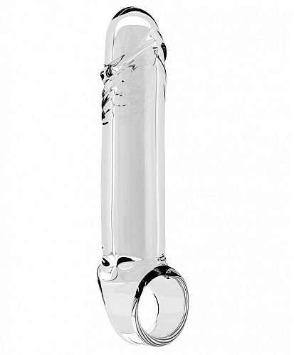 Прозрачная насадка на пенис Shots Media BV SONO №18 SON018TRA