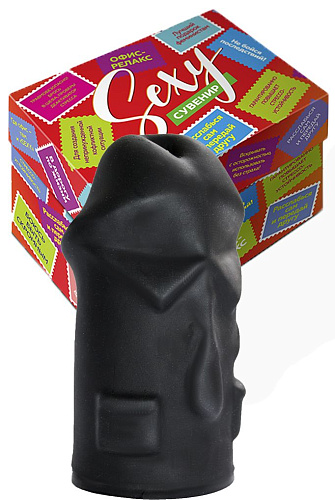 Сувенир чёрного цвета в коробке LOVETOY (А-Полимер) 920603 «Шеф»