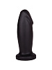 Чёрный анальный плаг фаллической формы LOVETOY (А-Полимер) 428300 (13,7 см)
